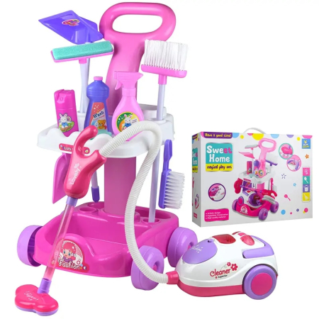 Set de curățenie de jucărie Timeless Tools – Joc educativ pentru copii [1]