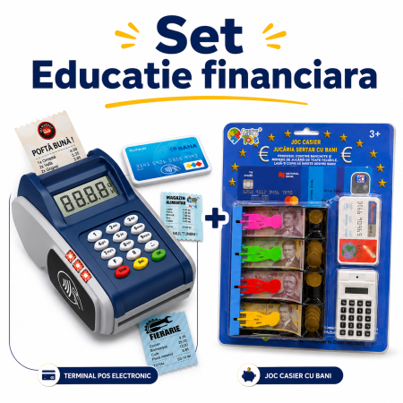 REDUCERI ZUKI - Set educatie financiara pentru copii