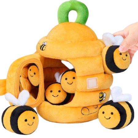 Cadouri de Sarbatori - Jucărie Senzorială Montessori Pentru Bebeluși - Stupul cu albine