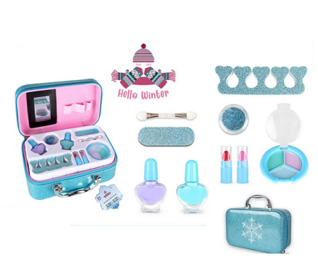 Jucarii educative - Set machiaj copii – trusa cu accesorii multicolor