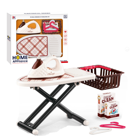 Cadouri dupa Buget - Set masa și fier de călcat electric – jucarie cu apă, sunet și lumini pentru copii