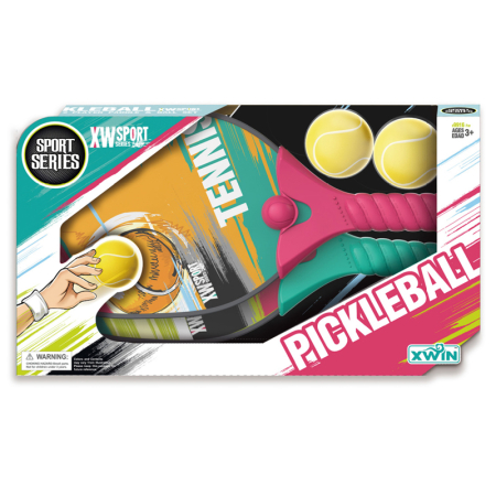 Set palete pickleball pentru copii cu 3 piese și design ergonomic pentru joacă activă [2]