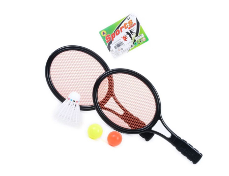 Set rachete tenis , fluturaș badminton si minge tenis [1]
