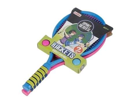 Joaca de Vara & Apa - Set rachete tenis pentru copii cu 2 mingi, multicolor