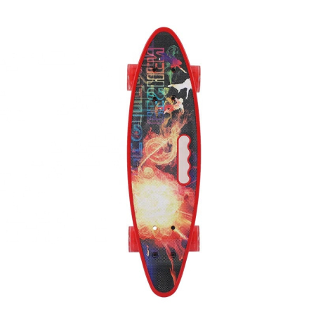 Skateboard tip Mini Cruiser cu mâner - Model Dragon Blaze [2]