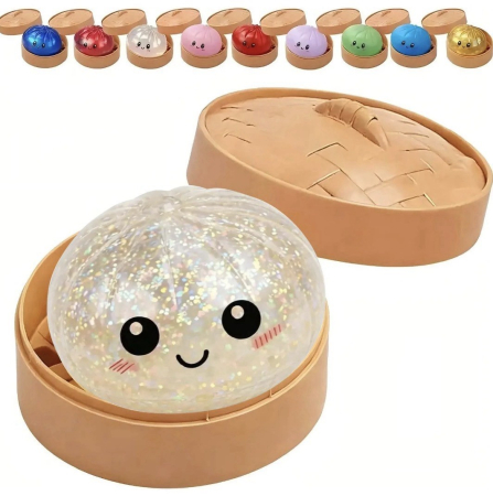 Squishy Dumpling Mystery Box – Mega Pack Surpriză (6 buc) [5]