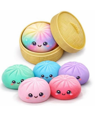 Squishy Dumpling Mystery Box – Trio Surpriză (3 buc) [4]