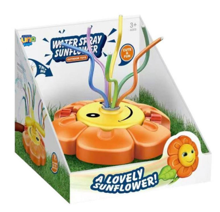 Stropitoare de grădină pentru copii ,,Floare colorată" cu pulverizare rotativă [2]