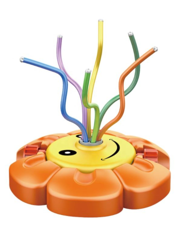 Joaca de Vara & Apa - Stropitoare de grădină pentru copii ,,Floare colorată" cu pulverizare rotativă