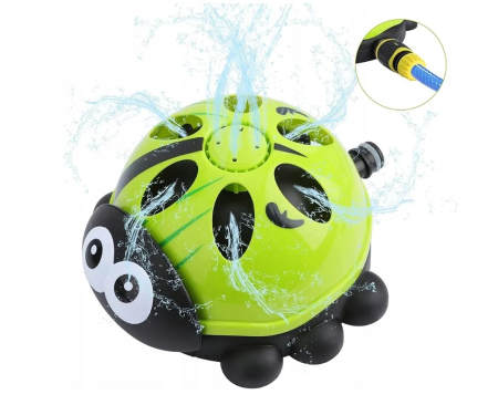 Stropitoare de gradină pentru copii tip buburuză verde cu pulverizare [1]