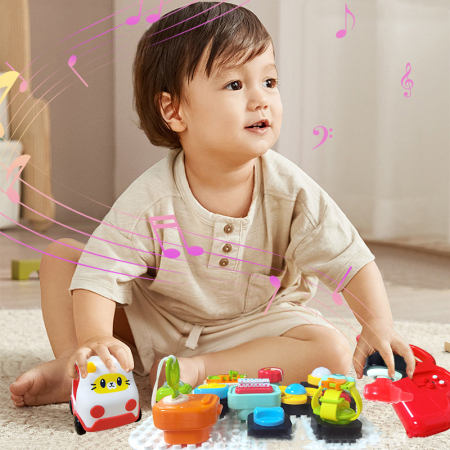 Tablă senzorială interactivă pentru copii cu 15 elemente 6+ [3]