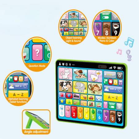 Tabletă interactivă și educativă pentru copii în limba română - Verde [2]
