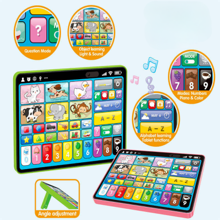 Tabletă interactivă și educativă pentru copii în limba română - Verde [3]