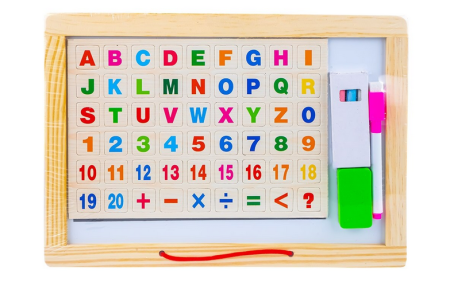 Jucarii Accesibile (sub 59 lei) - Tăbliță magnetică educativă cu accesorii