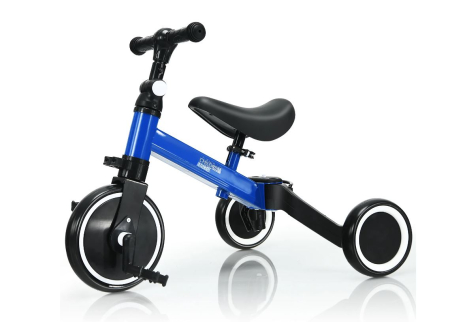 Trotinete & Triciclete pentru Copii - Tricicletă transformabilă în bicicletă fără pedale – albastru