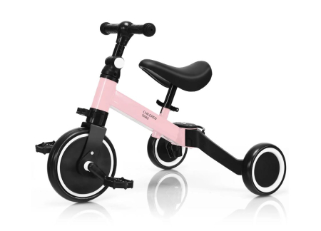 Trotinete & Triciclete pentru Copii - Tricicletă transformabilă în bicicletă fără pedale  – roz