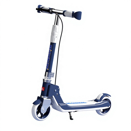 Trotinete & Triciclete pentru Copii - Trotinetă pliabilă copii cu lumini, muzică și ghidon reglabil - Navy Rider