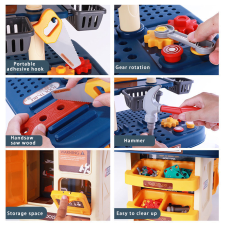 Trusă de scule educativă pentru copii – set unelte de reparații și construcții [3]