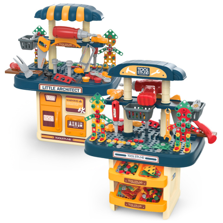 Jucarii pentru Baieti - Trusă de scule educativă pentru copii – set unelte de reparații și construcții