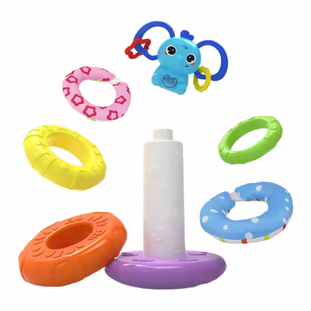 Turn piramidal cu lumini si sunete Elefant [4]