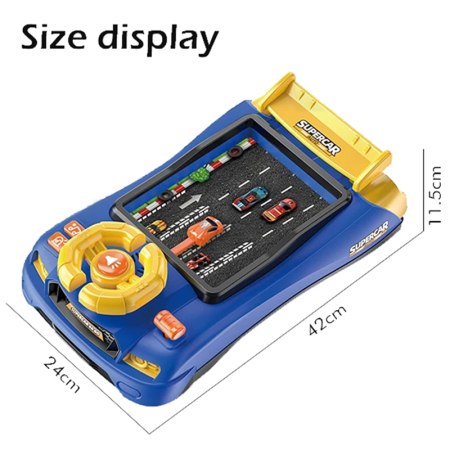 Volan interactiv | Simulator cu volan pentru copii RACING ADVENTURE [4]