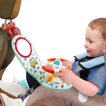 Volan jucarie bebe cu saltea - multifunctionala [1]