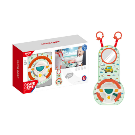 Jucarii interactive - Volan jucarie bebe cu saltea - multifunctionala
