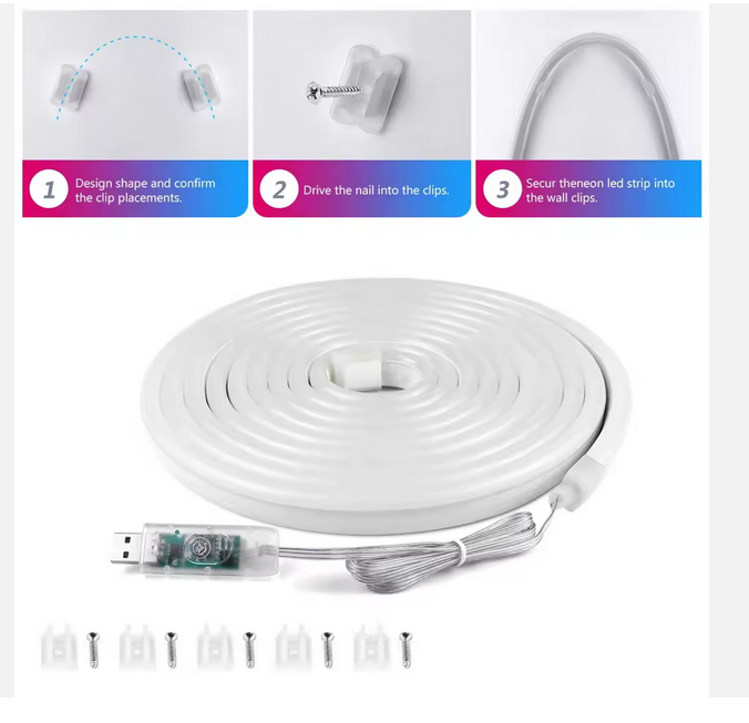 Bandă LED RGB Impermeabilă 5 m – Ambianță și iluminare inteligentă [3]