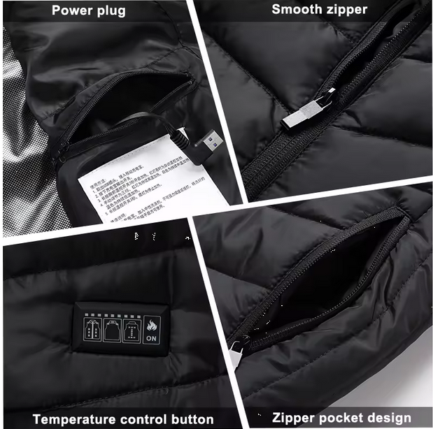 Vestă Puffer Încălzită – Confort Termic și Stil în Unul [5]