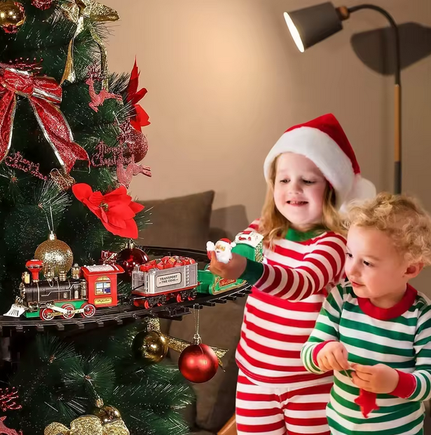 Set Tren Electric de Crăciun – Magie în Mișcare sub Brad [6]