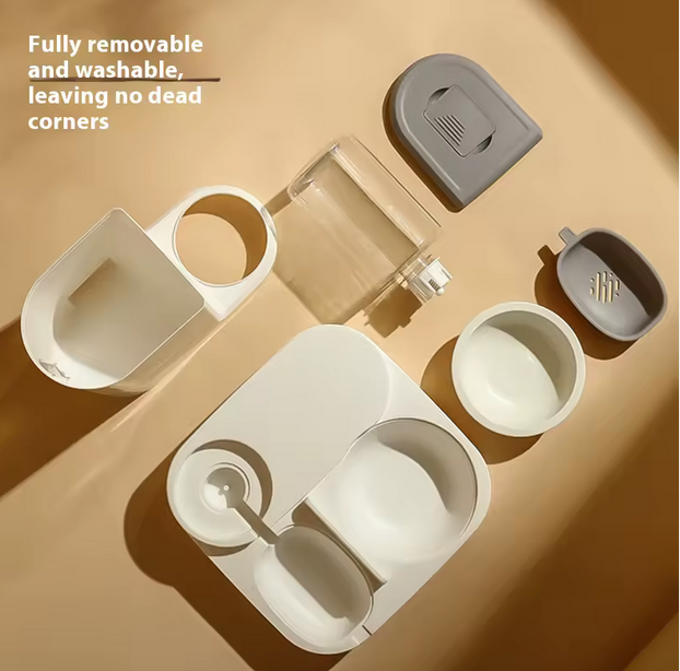 Alimentator Automat 2-în-1 pentru Animale (Hrănire + Apă) [3]