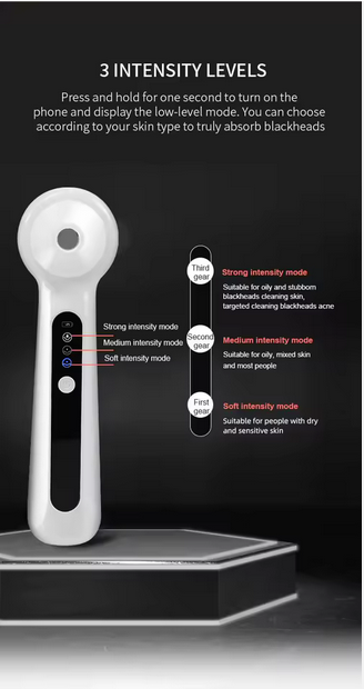 Eliminator puncte negre electric pentru Porii Faciali & Kit Strip nas [5]