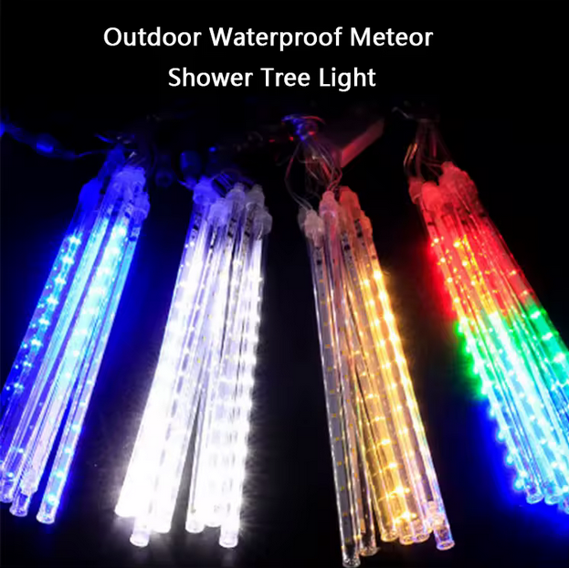 LED Meteor Shower Light 7V Waterproof – Spectacol Luminos Sub Cer [4]