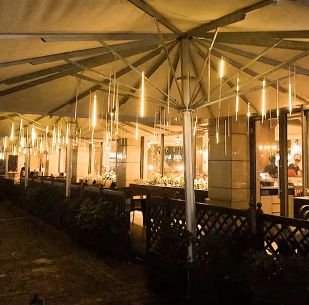 LED Meteor Shower Light 7V Waterproof – Spectacol Luminos Sub Cer [1]