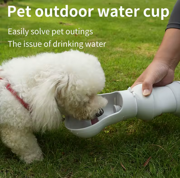 Sticlă Portabilă pliabilă din Silicon pentru Animale de Companie [3]