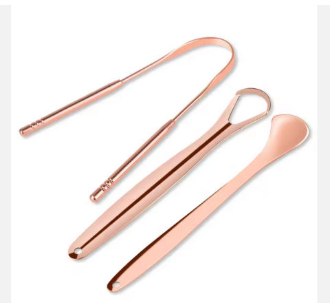 Set 3 Curățătoare de Limbă din Oțel Inoxidabil – Igienă Orală Premium [3]