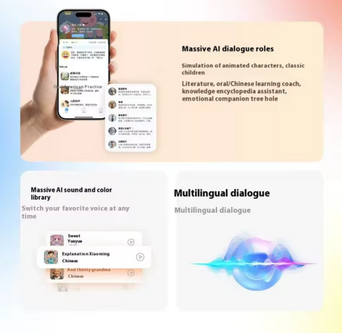 Jucărie AI Pluș Interactiv – Companion Inteligent cu ChatGPT Integrat [3]