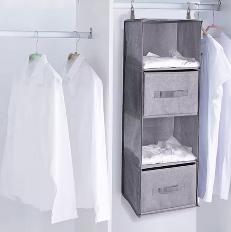 Organizator Suspendat pentru Dulap – Economisește spațiu & păstrează ordinea [1]