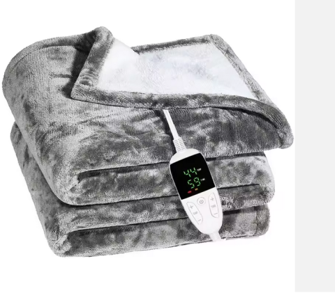 Casă & Lifestyle - Pătură Electrică Încălzitoare din Flanel Moale