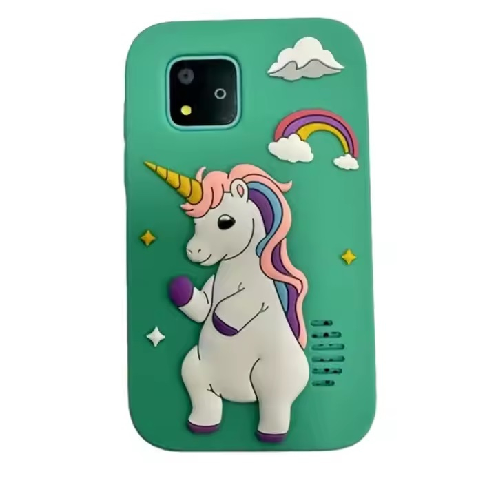 Telefon inteligent pentru copii, 2.8 inch IPS, husa de silicon anti-alunecare, jocuri, inregistrare si fotografiere HD 1080P, video, muzica, alarma, calculator, lanterna, educational, roz [3]