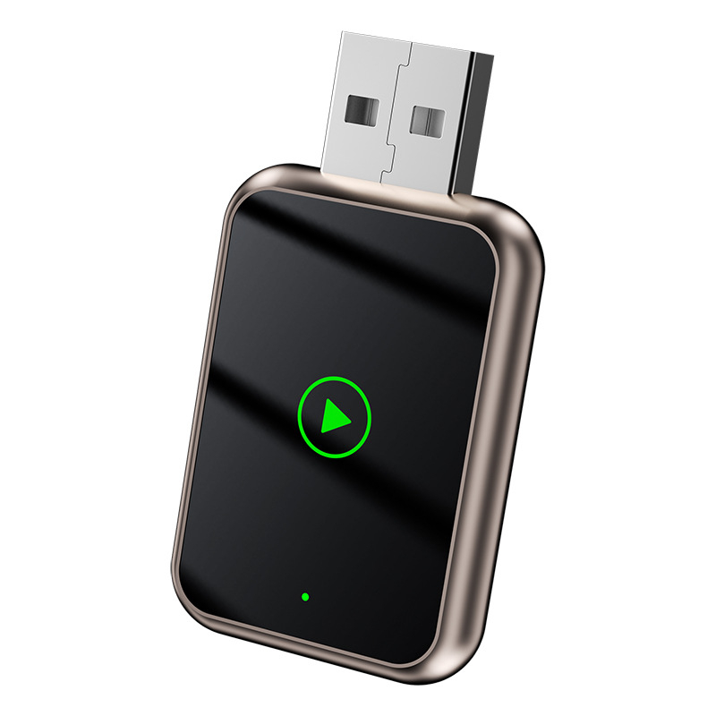 Adaptor wireless CarPlay & Android Auto 2-in-1 Q1J, compatibil cu Apple iOS 10+ si Android 11+, WiFi 5GHz, Plug-and-Play, compact si usor, transmisie stabila, conexiune Bluetooth, negru [1]
