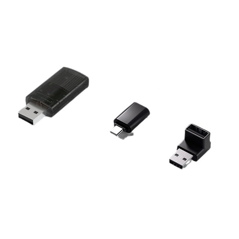 Adaptor wireless CarPlay & Android Auto 2-in-1 CP86, compatibil cu Apple iOS 10+ si Android 11+, WiFi 5GHz, Plug-and-Play, compact si usor, transmisie stabila, conexiune Bluetooth, negru [4]