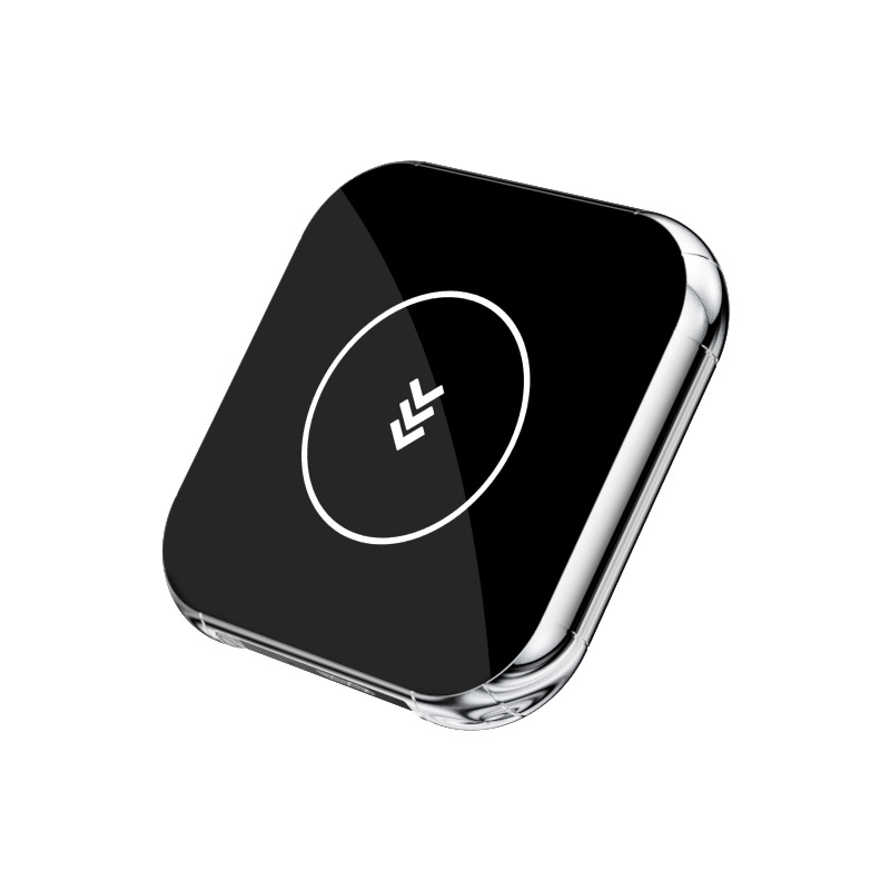 Adaptor wireless CarPlay & Android Auto 2-in-1 Q1BM, compatibil cu Apple iOS 10+ si Android 11+, WiFi 5GHz, Plug-and-Play, compact si usor, transmisie stabila, conexiune Bluetooth, negru [1]