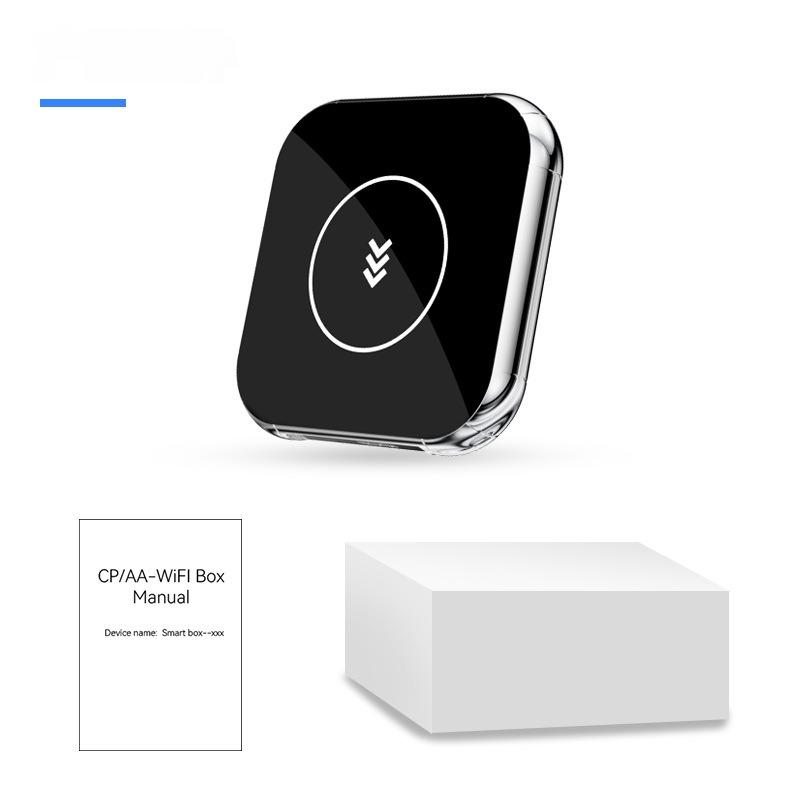 Adaptor wireless CarPlay & Android Auto 2-in-1 Q1BM, compatibil cu Apple iOS 10+ si Android 11+, WiFi 5GHz, Plug-and-Play, compact si usor, transmisie stabila, conexiune Bluetooth, negru [3]
