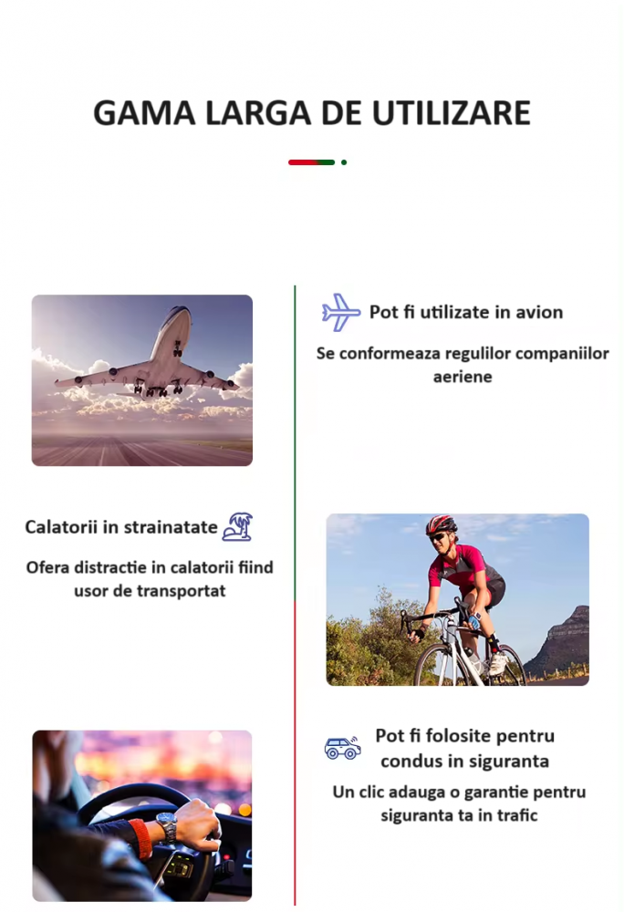 Casti wireless earbuds Bluetooth cu reducere activa hibrida a zgomotului, TWS, in ear, audio, microfon, afisaj digital, Bluetooth 5.3, latenta mica de 40 ms, rezistente la apa, negre [16]