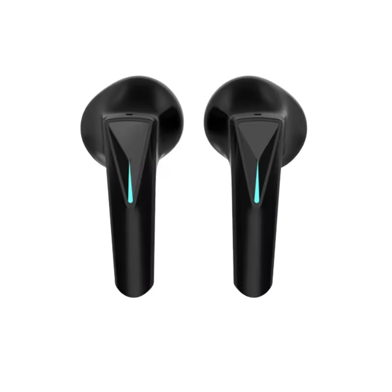 Casti wireless earbuds Bluetooth cu anulare a zgomotului, TWS, in ear, control vocal, sunet Hi-Fi stereo, latenta mica de 30 ms, rezistente la apa, design ergonomic si confortabil, negre [2]