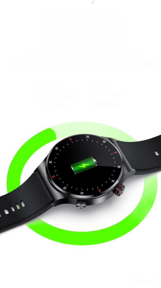 Ceas Smartwatch ZYTEQ® 1.28”, Apel Bluetooth, monitorizare sanatate, pedometru, notificari, incarcare magnetica, negru [10]