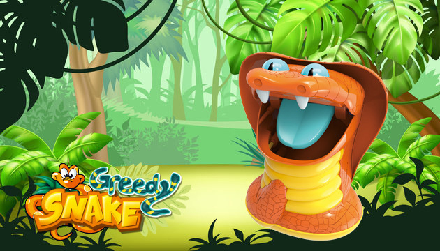 Joc educational interactiv ZYTEQ® Greedy Snake pentru copii, distractiv, invatare, indemanare, 3+ ani, multicolor [4]