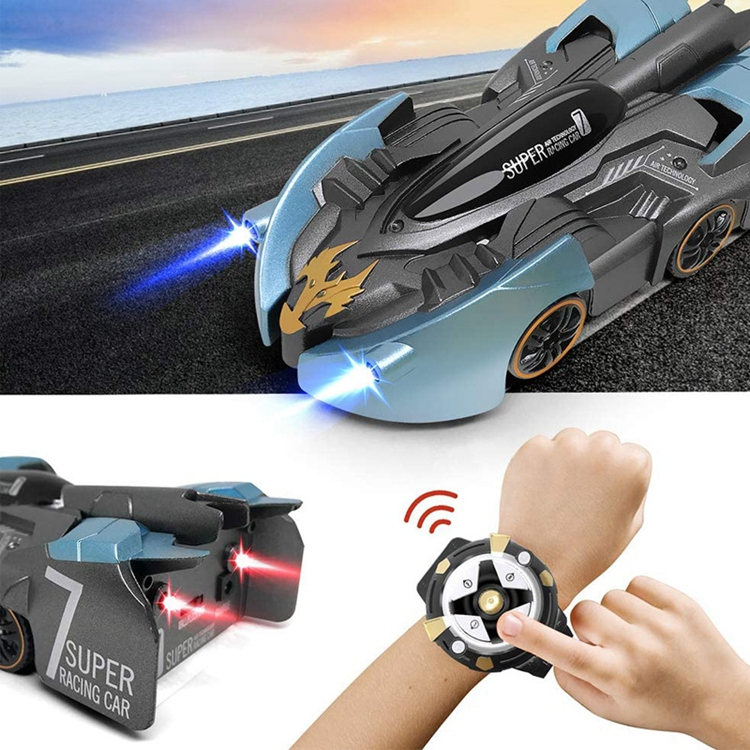 Masinuta de jucarie ZYTEQ®️, electrica, inteligenta, care sfideaza gravitatia, albastra [5]