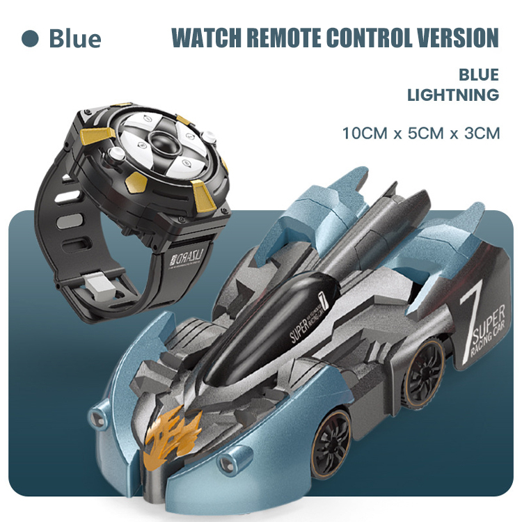 Masinuta de jucarie ZYTEQ®️, electrica, inteligenta, care sfideaza gravitatia, albastra [13]